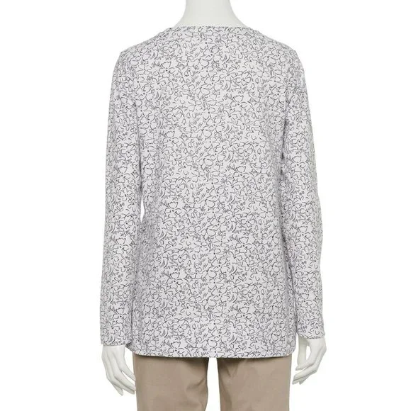 Croft & Barrow Lightweight French Terry Top XXL - Picture 2 of 5